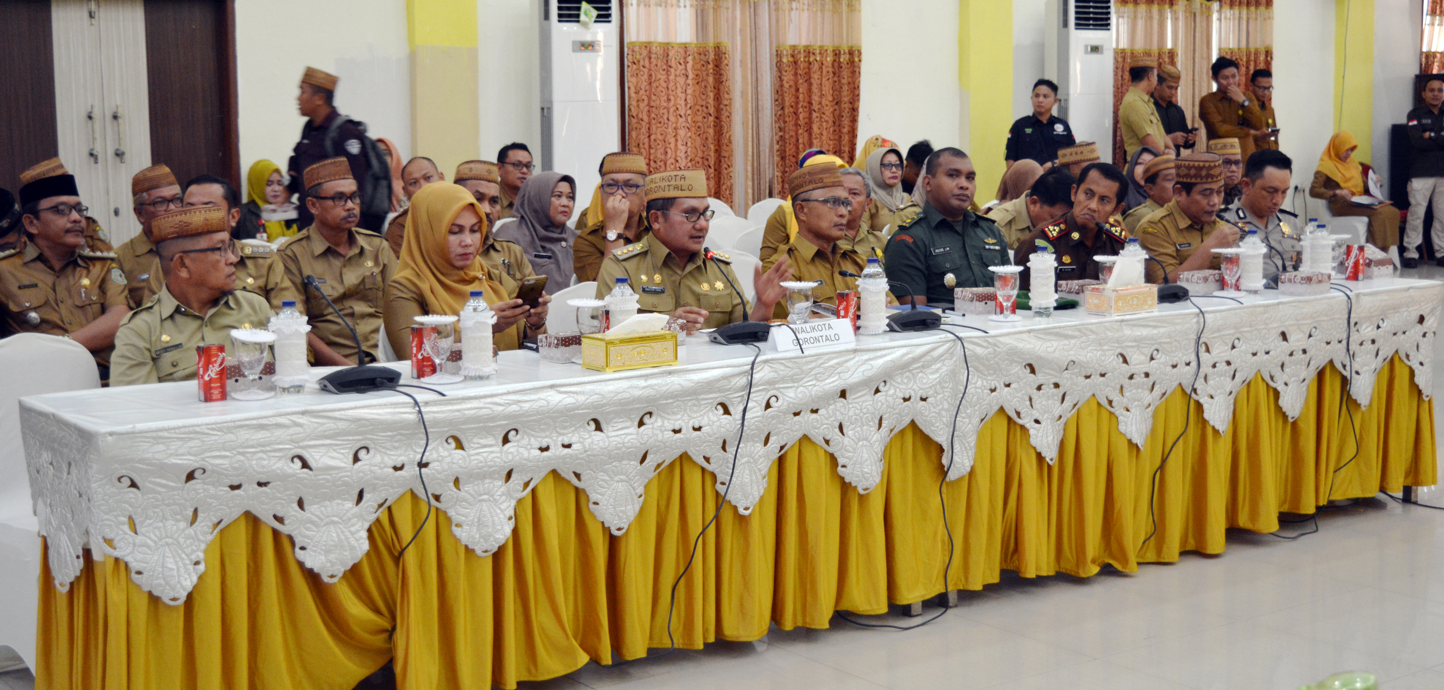 Walikota Gorontalo paparkan keberhasilan Pemkot pada Pemprov Gorontalo